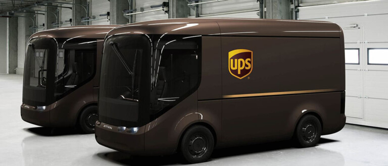 UPS создает парк электромобилей