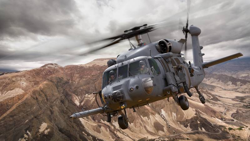 В США разрабатывается перспективный вертолет Sikorsky HH-60W для поисково-спасательной службы и военно-воздушных сил
