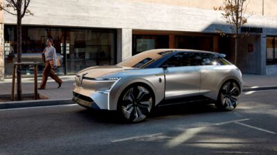 Renault представила концепт электрического трансформера Morphoz