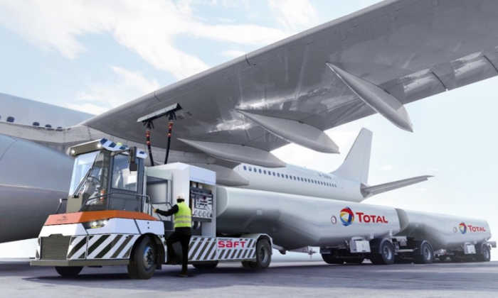 Нефтегазовый концерн Total разработает электрический аэродромный топливозаправщик