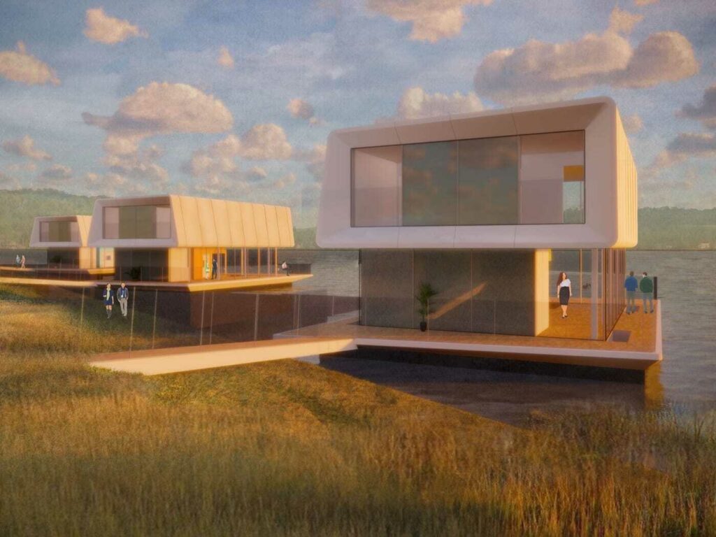 Голландская компания будет строить плавучие модульные дома
