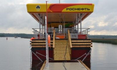 «Роснефть» запустила дистанционную оплату топлива на плавучих АЗС