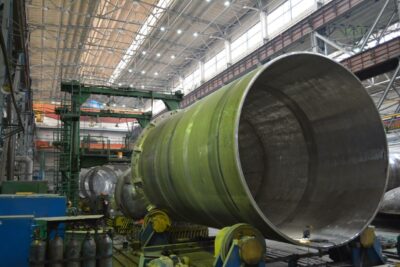 Изготовлен первый полукорпус емкости системы безопасности для Курской АЭС