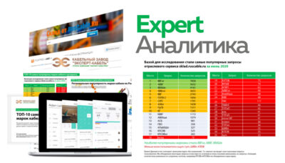 Expert Аналитика - новый совместный проект RusCable.Ru и КЗ "ЭКСПЕРТ-КАБЕЛЬ" с популярной аналитикой отрасли