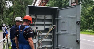 В системе наружного освещения применяются материалы будущего