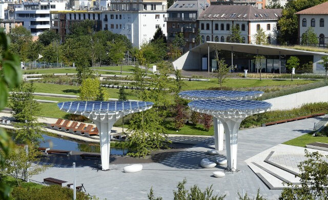 В Будапеште открыли парк «Ветряные ворота» - с висячими садами и «солнечными» деревьями