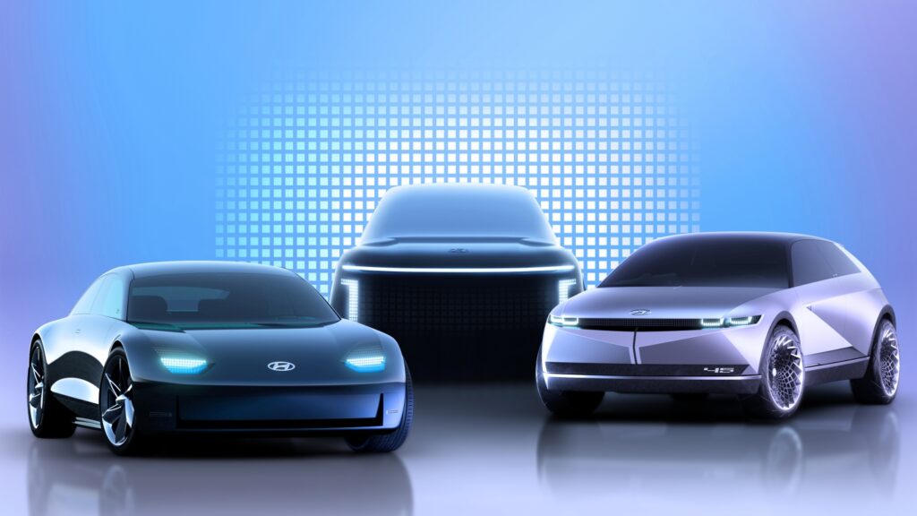 LG и Hyundai представили свою концепцию электромобиля будущего