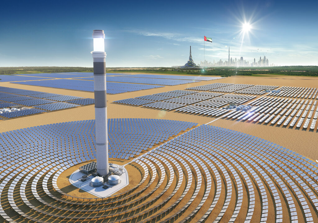 Крупнейший солнечный парк мира в Дубае будет расширен до 2,8 ГВт