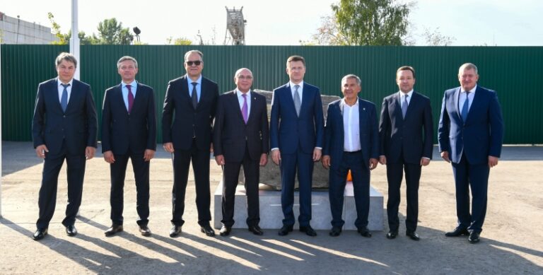 В Татарстане «заложили первый камень» нового энергоблока на Заинской ГРЭС