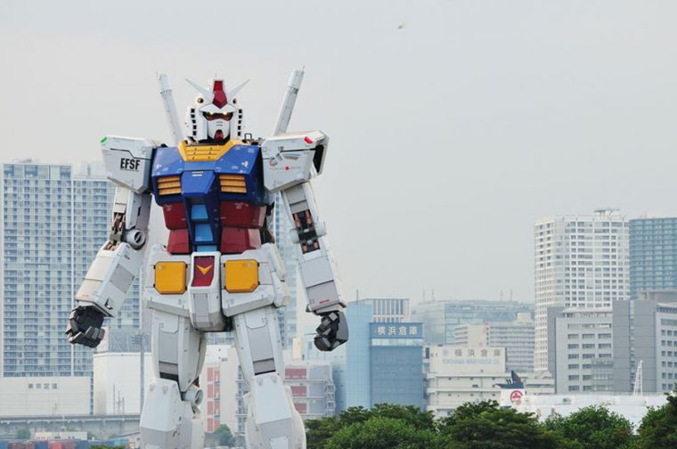В Японии сделали гигантского робота из аниме