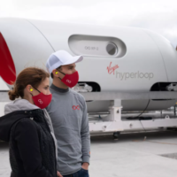 В США успешно прошел пробный запуск Hyperloop с пассажирами на борту