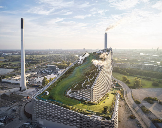 В Италии и Дании тепловые электростанции на биотопливе превратили в архитектурные шедевры