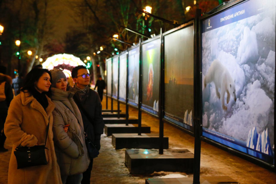 При поддержке «Роснефти» в Москве открылась фотовыставка «Притяжение Арктики»