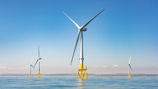 В Великобритании установят 250-метровые ветрогенераторы по 14 МВт