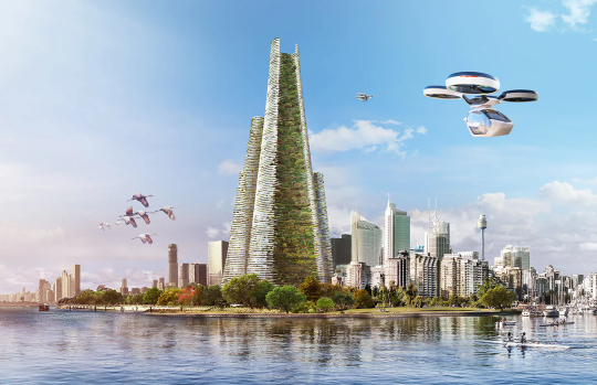 В Дубае построят «зеленый» вертикальный город на энергии солнца и ветра