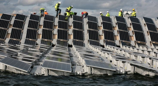 В Норвегии установят первую в мире плавучую солнечную электростанцию в бурных водах