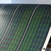 В Корее разработали солнечную панель, которую можно свернуть в рулон