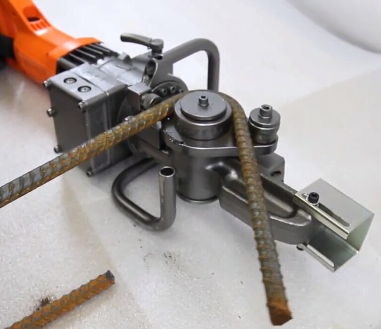 Rebar Cutter DBC 16H: комбинированный инструмент для гибки и резки арматуры до 16 мм