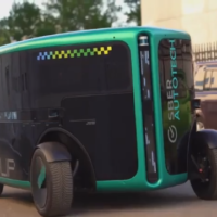 «Сбер» представил прототип беспилотного электромобиля