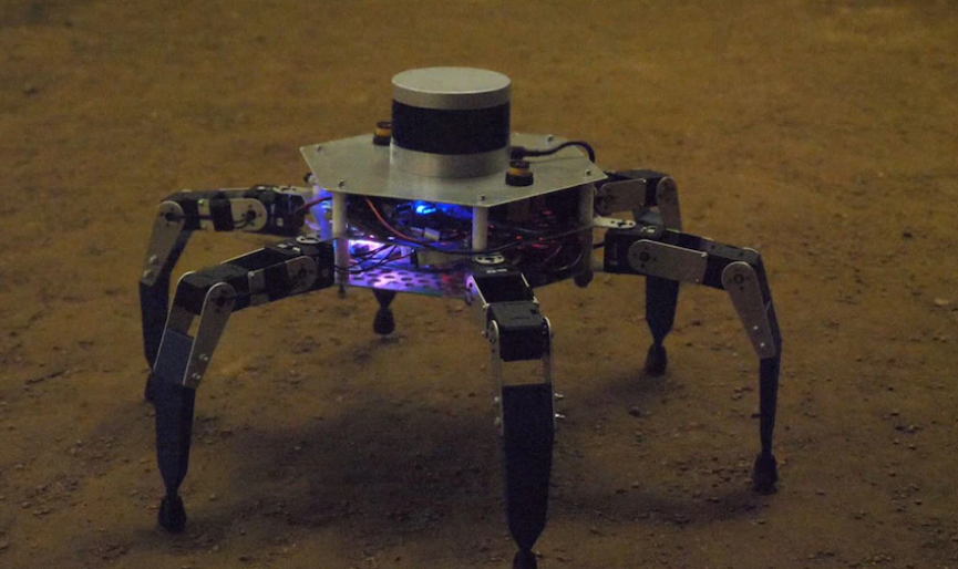 Робот-паук для поиска скелетов