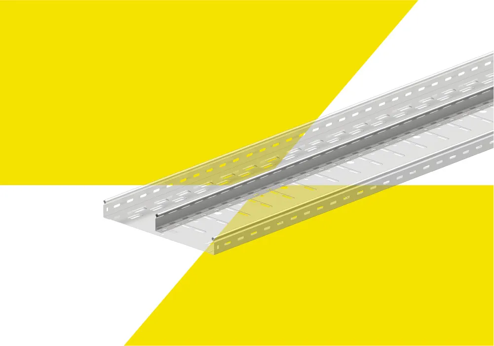 Разделительная перегородка для металлических лотков — обновленный конструктив для удобного и безопасного монтажа