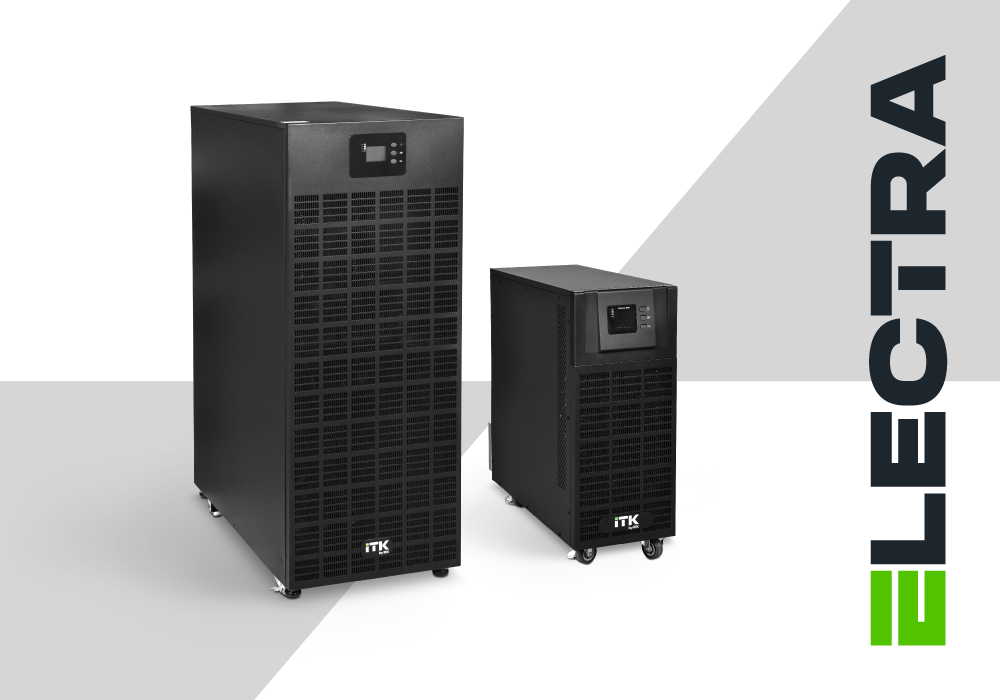 Трехфазные онлайн-ИБП ELECTRA OB 10-200 кВА — двойное преобразование для непрерывного питания оборудования